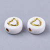 Plating Acrylic Beads PACR-Q112-08-2