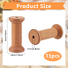 Wooden Empty Spools for Wire WOOD-WH0034-88-2