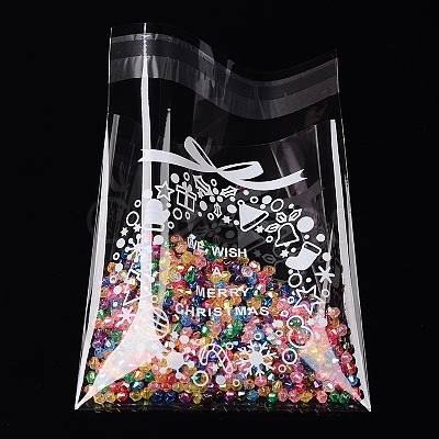 Rectangle OPP Cellophane Bags for Christmas OPC-L001-34A-1