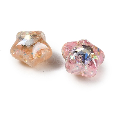 Electroplate Transparent Resin Beads MACR-K366-03-1