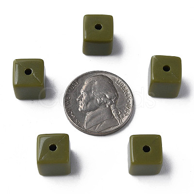 Opaque Acrylic Beads X-MACR-S373-148-A11-1