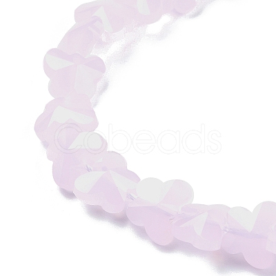 Imitation Jade Glass Beads Strands EGLA-L045-I-A06-1