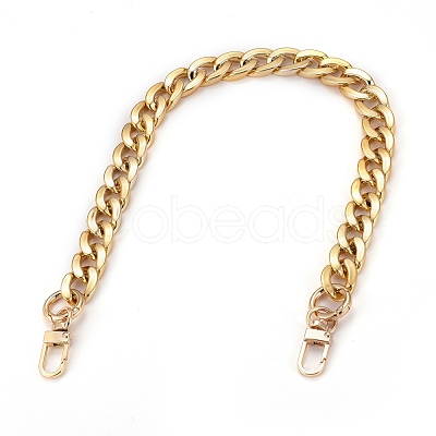 CCB Plastic Twist Chains Bag Handles AJEW-BA00078-1