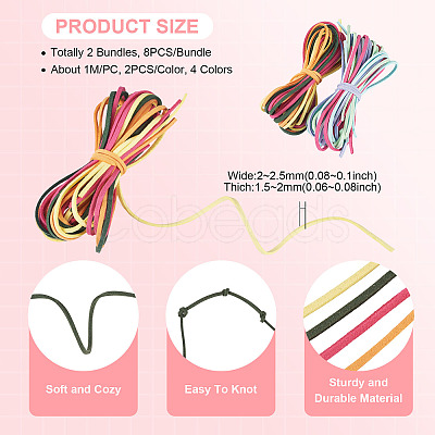 2 Bundles Faux Suede Cord Sets LW-TA0001-08C-1
