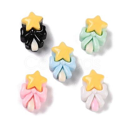 Opaque Resin Cabochons RESI-K027-33G-1