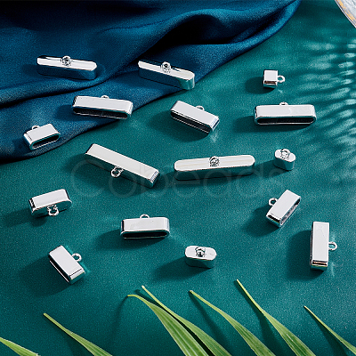 32Pcs 8 Style Alloy Cord Ends FIND-PH0005-38P-1