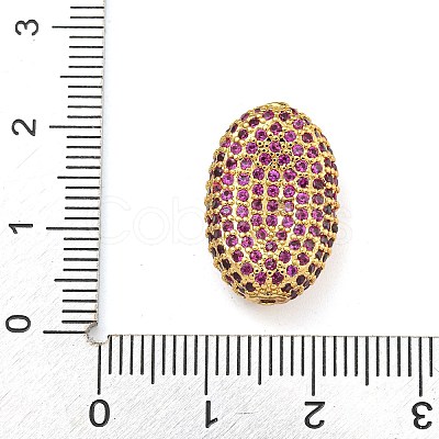 Rack Plating Brass Micro Pave Cubic Zirconia Charms KK-G513-74A-04G-1