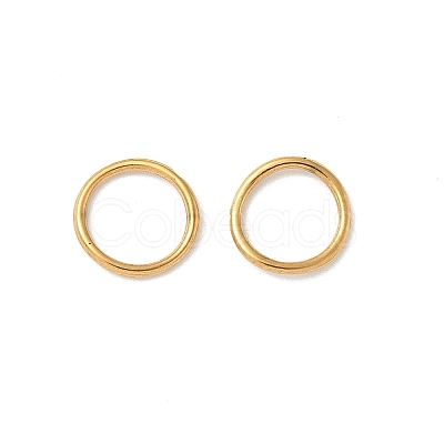 304 Stainless Steel Closed Jump Rings STAS-L300-001G-1