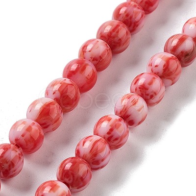 Handmade Nepalese Lampwork Beads LAMP-Z008-03F-1