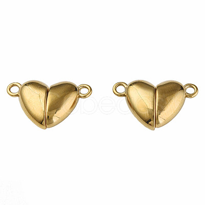 304 Stainless Steel Magnetic Clasps STAS-N087-55-55G-1
