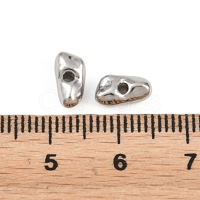 304 Stainless Steel Beads STAS-D394-01H-P-1