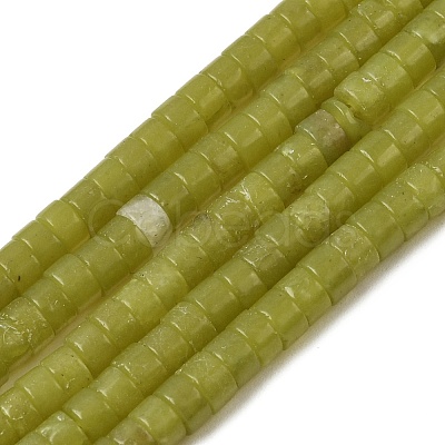 Natural Lemon Jade Beads Strands G-A301-A01-01-1
