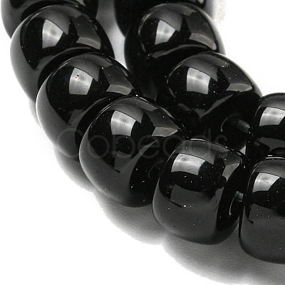 Opaque Glass Beads Strands X-GLAA-NH0002-B02-1