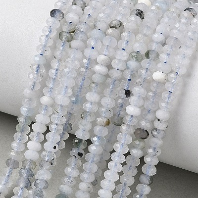 Natural White Tourmaline Beads Strands G-L651-B05-4x2mm-01-1