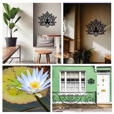 Iron Wall Art Decorations HJEW-WH0067-132-1