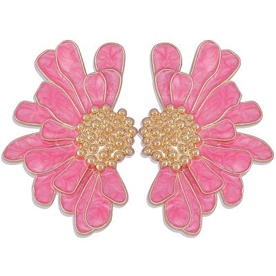Vintage Flower Stud Earrings for Women JE1095D-1