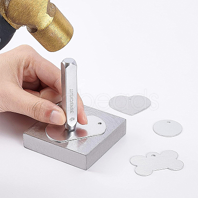 Aluminum Big Pendants ALUM-BC0001-38-1