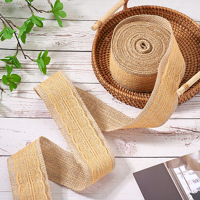 Burlap Ribbon OCOR-TAC0023-16E-1