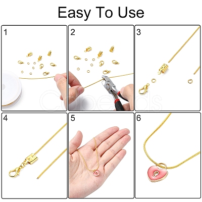 DIY Necklace/Bracelet Jewelry Kits DIY-YW009-45G-1