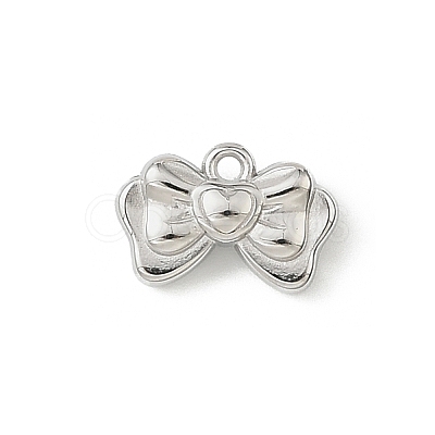 304 Stainless Steel Pendants STAS-F327-02C-P-1