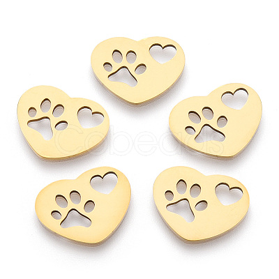 Ion Plating(IP) 201 Stainless Steel Pendants STAS-R111-JA664G-1