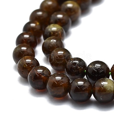 Natural Garnet Beads Strands G-E576-10A-1