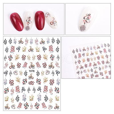 Halloween Paper Nail Art Stickers PW-WGEAAB4-04-1