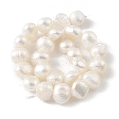 Natural Cultured Freshwater Pearl Beads Strands PEAR-A006-08H-1