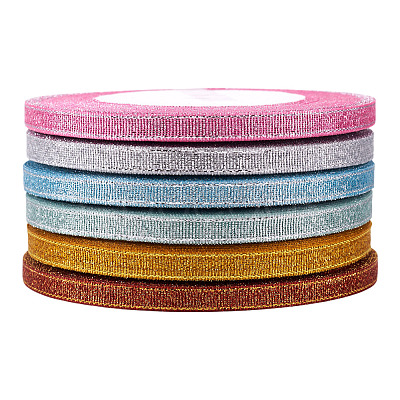 Glitter Metallic Ribbon SRIB-FW0001-02-1