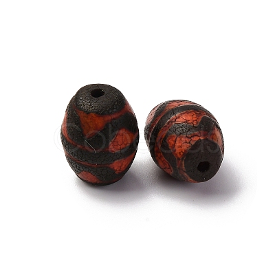 Tibetan Style dZi Beads TDZI-NH0001-E03-03A-1