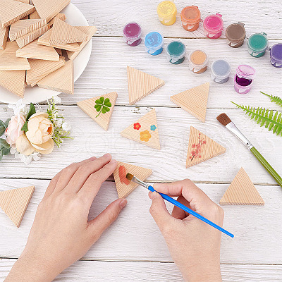 Unfinished Wood Pieces DIY-WH0273-90-1