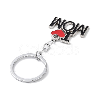 1Pc Alloy Enamel Keychains KEYC-FS0001-12-1