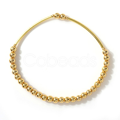 Brass Round Beaded Bracelets for Women HH7054-9-1