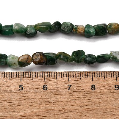 Natural African Jade Beads Strands G-I389-A20-1