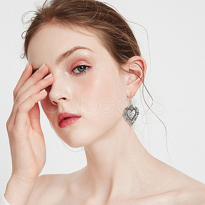 2Bags Alloy Dangle Earrings EJEW-HS0001-26-1