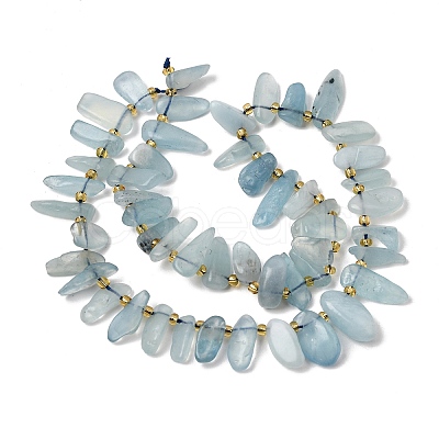 Natural Aquamarine Beads Strands GG-CBADF20-A01-1