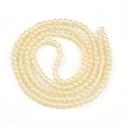Baking Paint Transparent Glass Beads X1-DGLA-N011-4mm-02-1