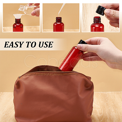 150Pcs PET Plastic Refillale Bottle AJEW-WA0004-23B-1