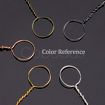 Round Copper Wire for Jewelry Making CWIR-BC0004-0.15mm-04-1