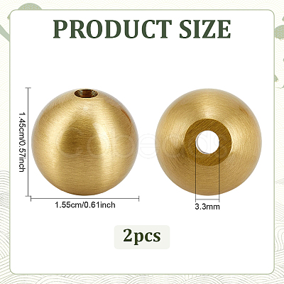 Brass Incense Burner Holder AJEW-WH0077-233C-1