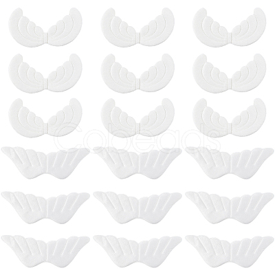 Gorgecraft 24Pcs 2 Style Cloth Angel Wings Ornament Accessories DIY-GF0007-96-1