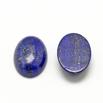 Natural Lapis Lazuli Cabochons X-G-R415-30x40-33-1