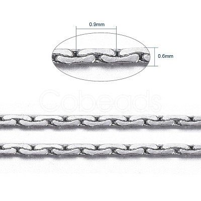 Brass Boston Link Chains CHC002Y-N-1