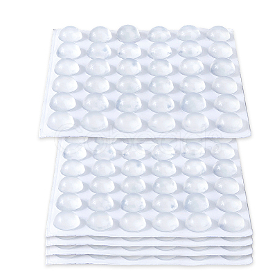 EPDM Nail Protection Self Adhesive Stickers DIY-FH0010-11B-1