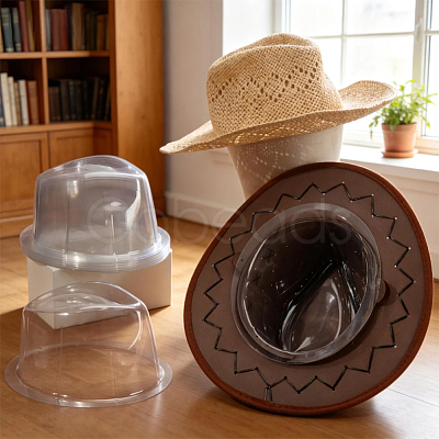 PVC Hat Shaper Insert for Baseball Cap FIND-WH0366-409-1