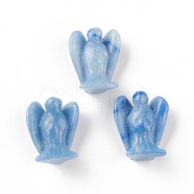 Dyed & Heated Natural Blue Aventurine Figurine Display Decoration G-G864-01A-09-1