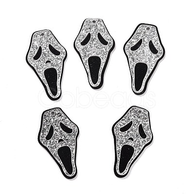 Opaque Acrylic Pendants X-MACR-M020-10-1