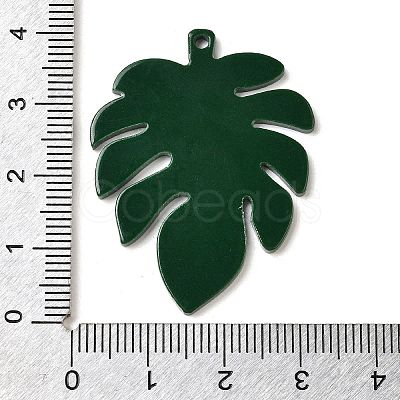 Opaque Acrylic Pendants OACR-H047-02B-01-1