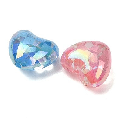 UV Plating Transparent Acrylic Beads AC-CBA8339-01C-1