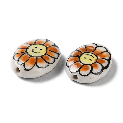 Handmade Porcelain Beads PORC-G011-04A-1